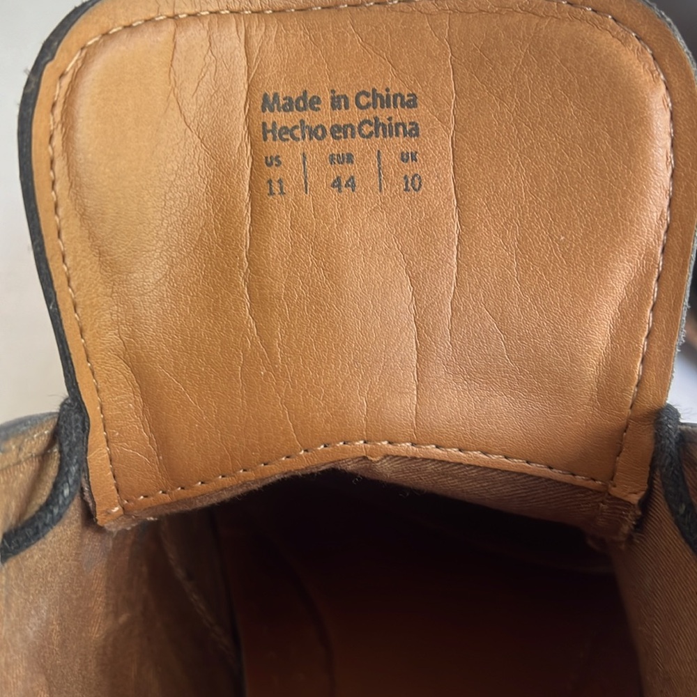 ALDO Black Suede and Leather LaceUp Boots - Picture 8 of 9